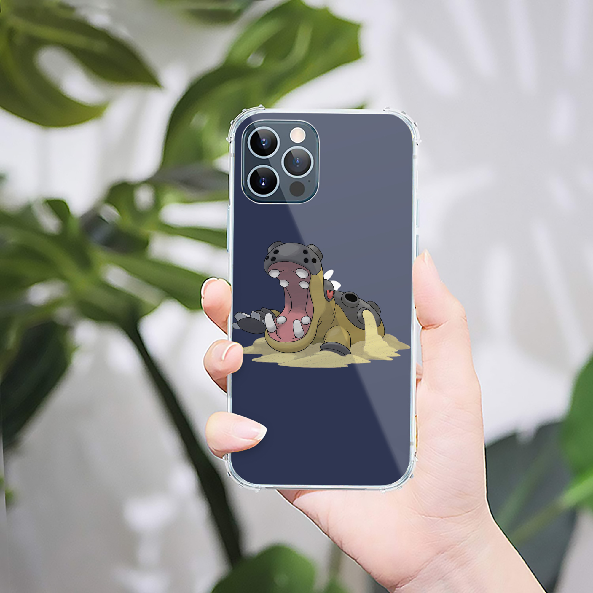 （画像用） ポケットモンスター Pokémon 【iPhone 12シリーズ対応】透明スマホケース（クリアソフトケース）